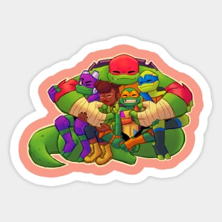 Family hugs Sticker